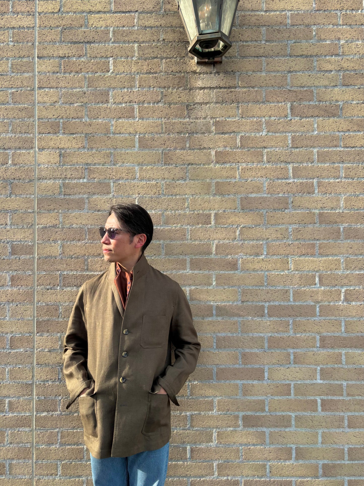 Linen TEBA / OLIVE