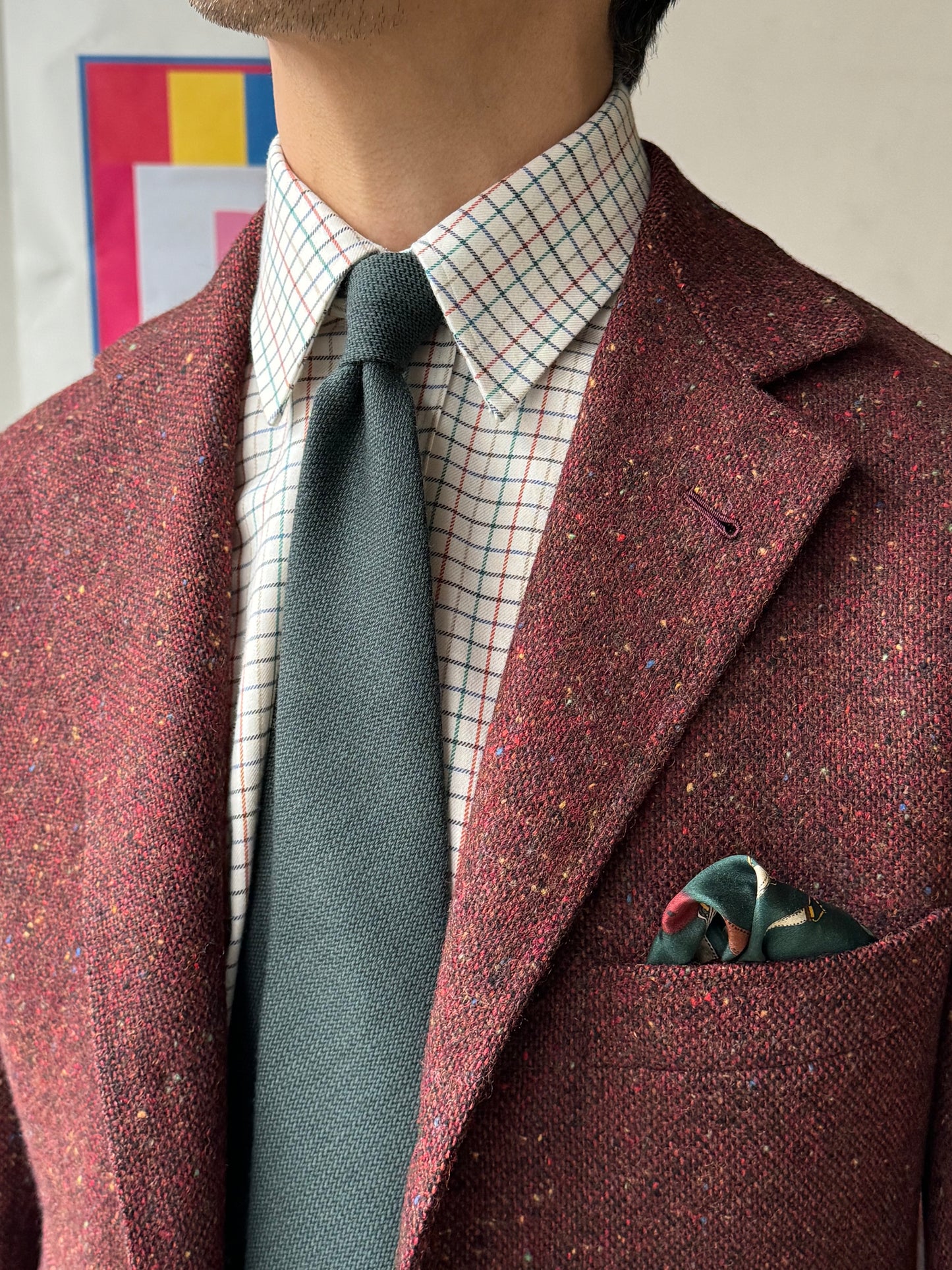 Albeni Milano / Wool Unlined 3fold Tie
