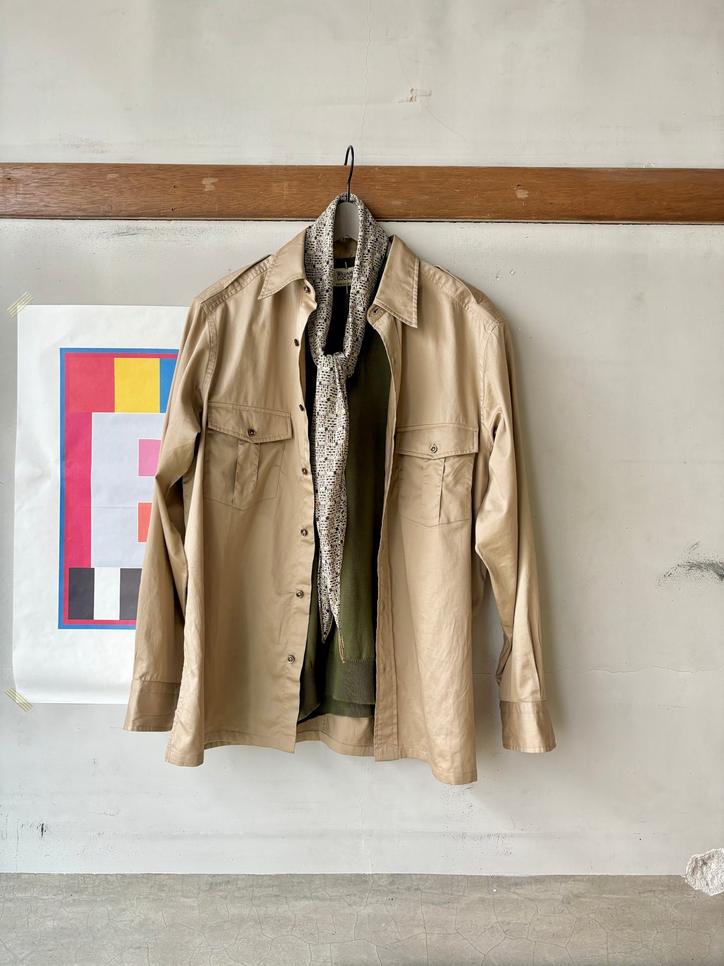 William Lockie 100% cotton short sleeve crew / Olive