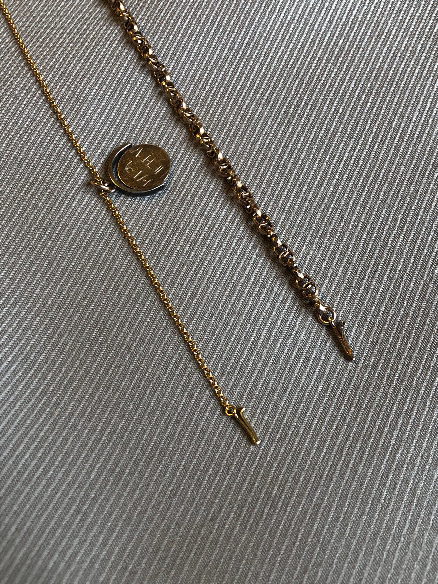 Old Victorian English antique necklace