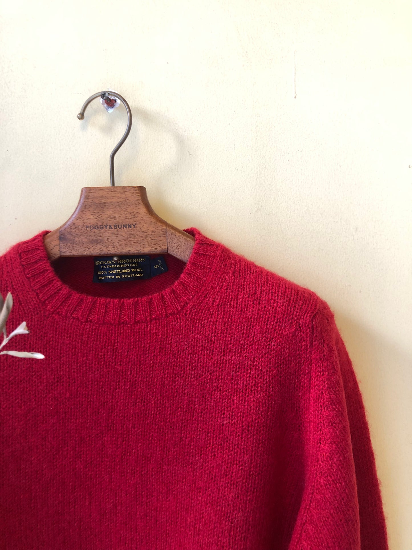 BROOKS BROTHERS Shetland Crew
