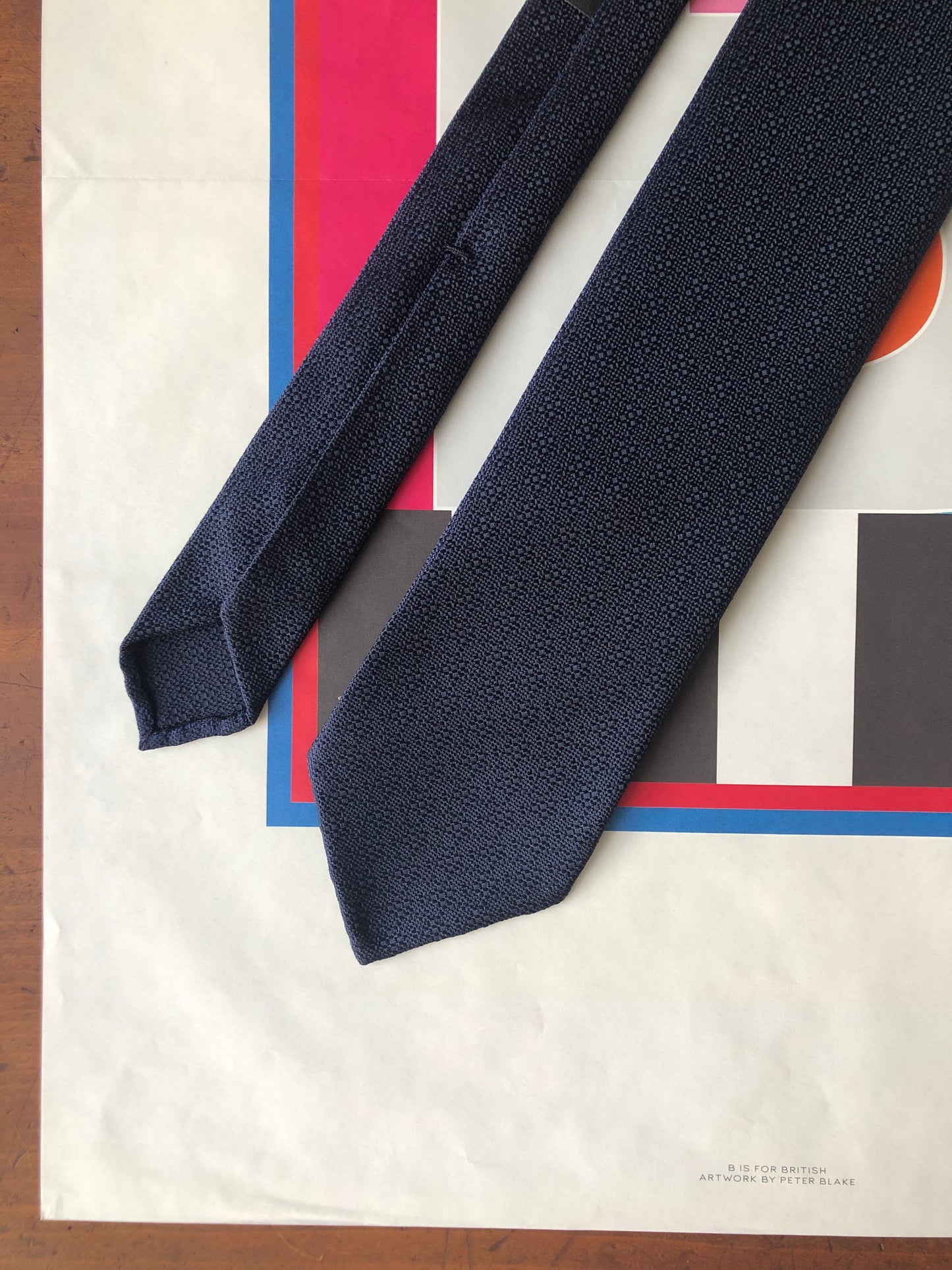 7 fold tie exclusively for Foggy & Sunny