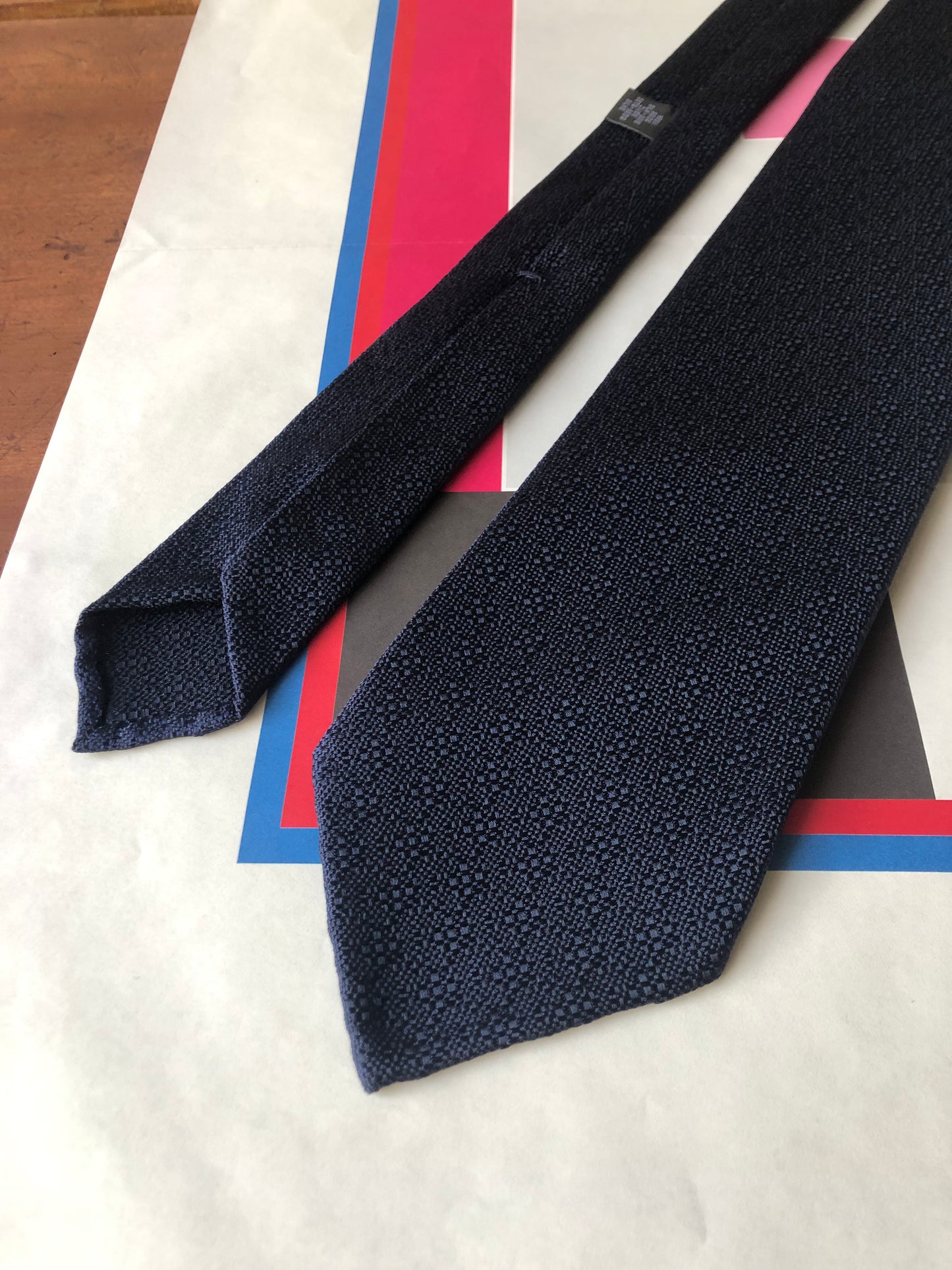 7 fold tie exclusively for Foggy & Sunny
