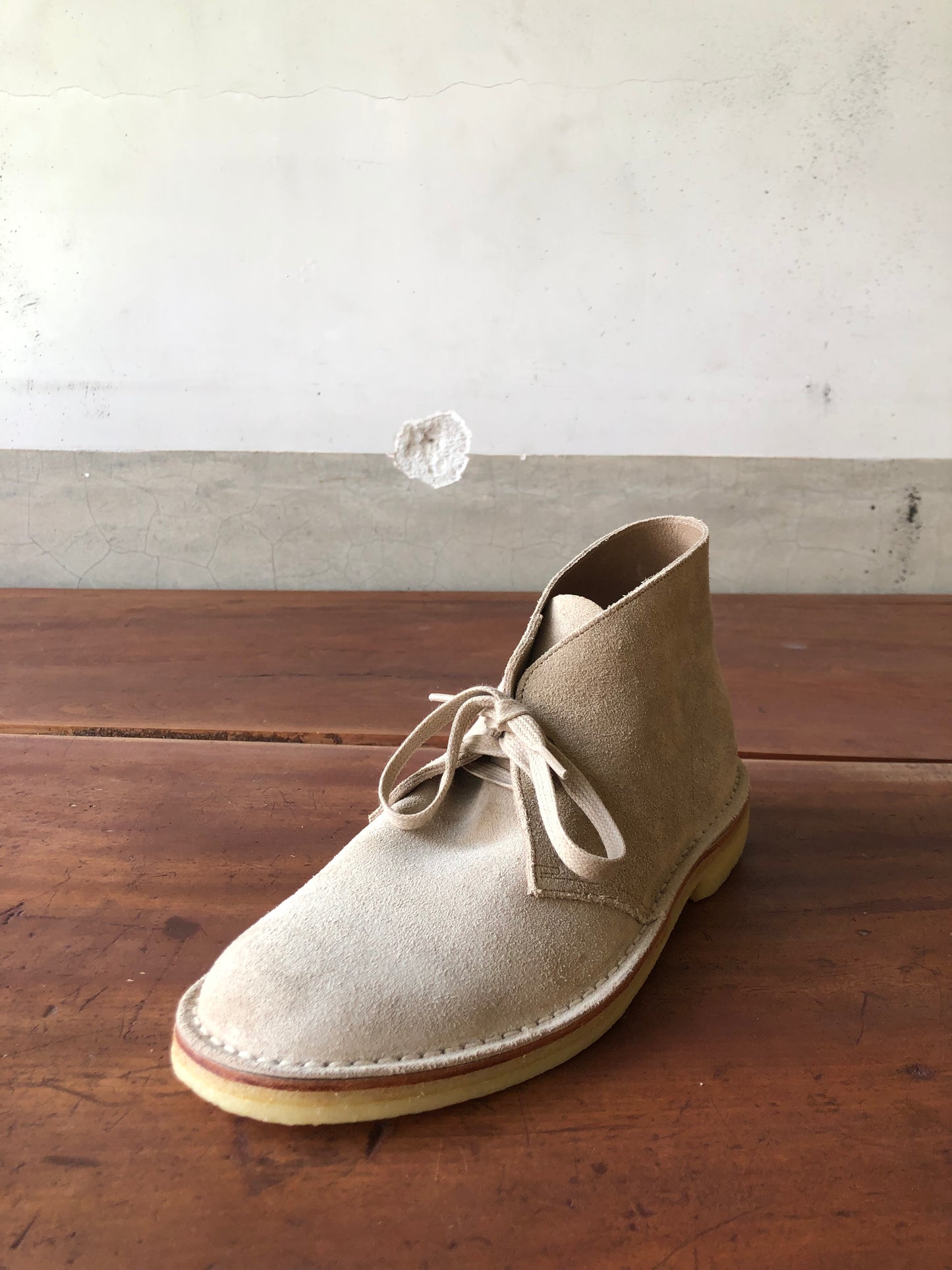 NPS 2 eyelet desert chukka / beige / size 6・1/2
