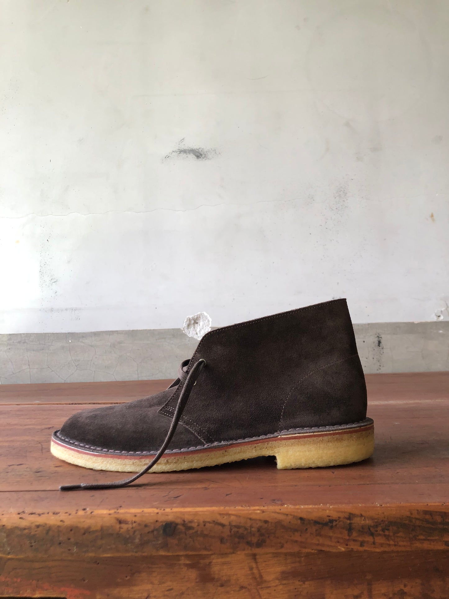 NPS 2eyelets desert chukka / dark brown / size 7