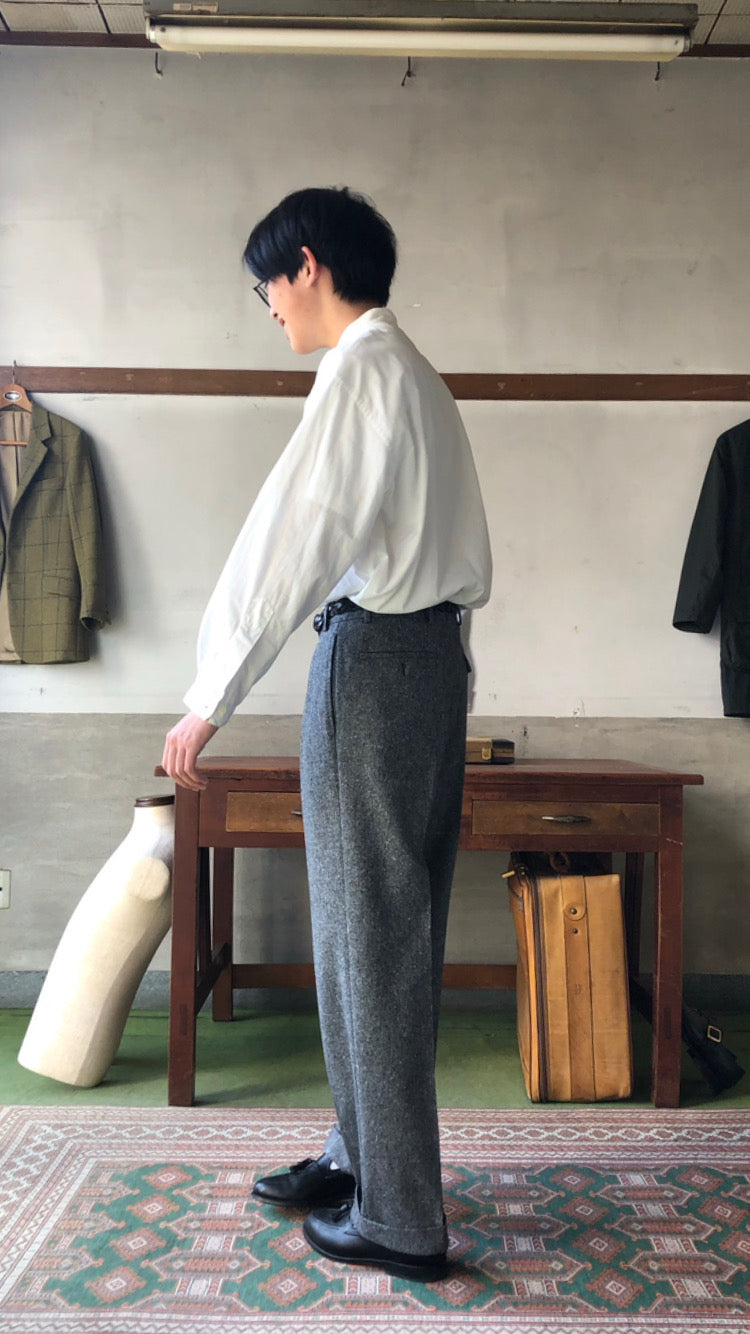 Bernard Zins irish donegal 2p trousers