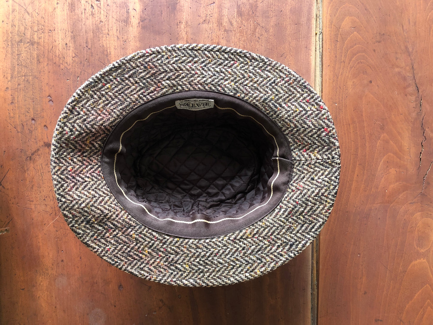 Bates hatters Irish donegal hat