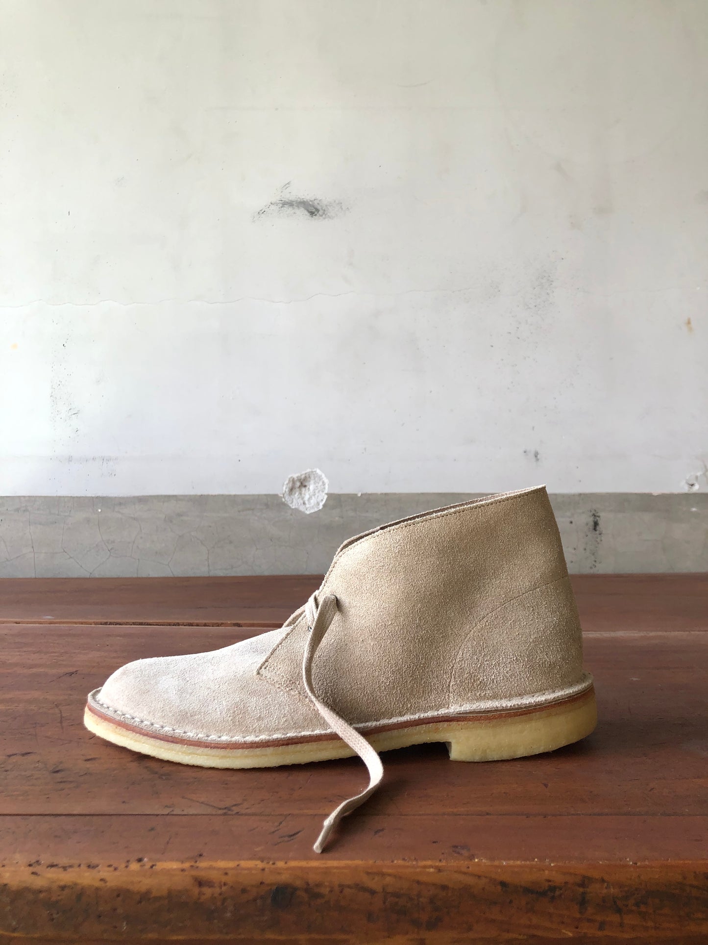 NPS 2 eyelet desert chukka / beige / size 6・1/2