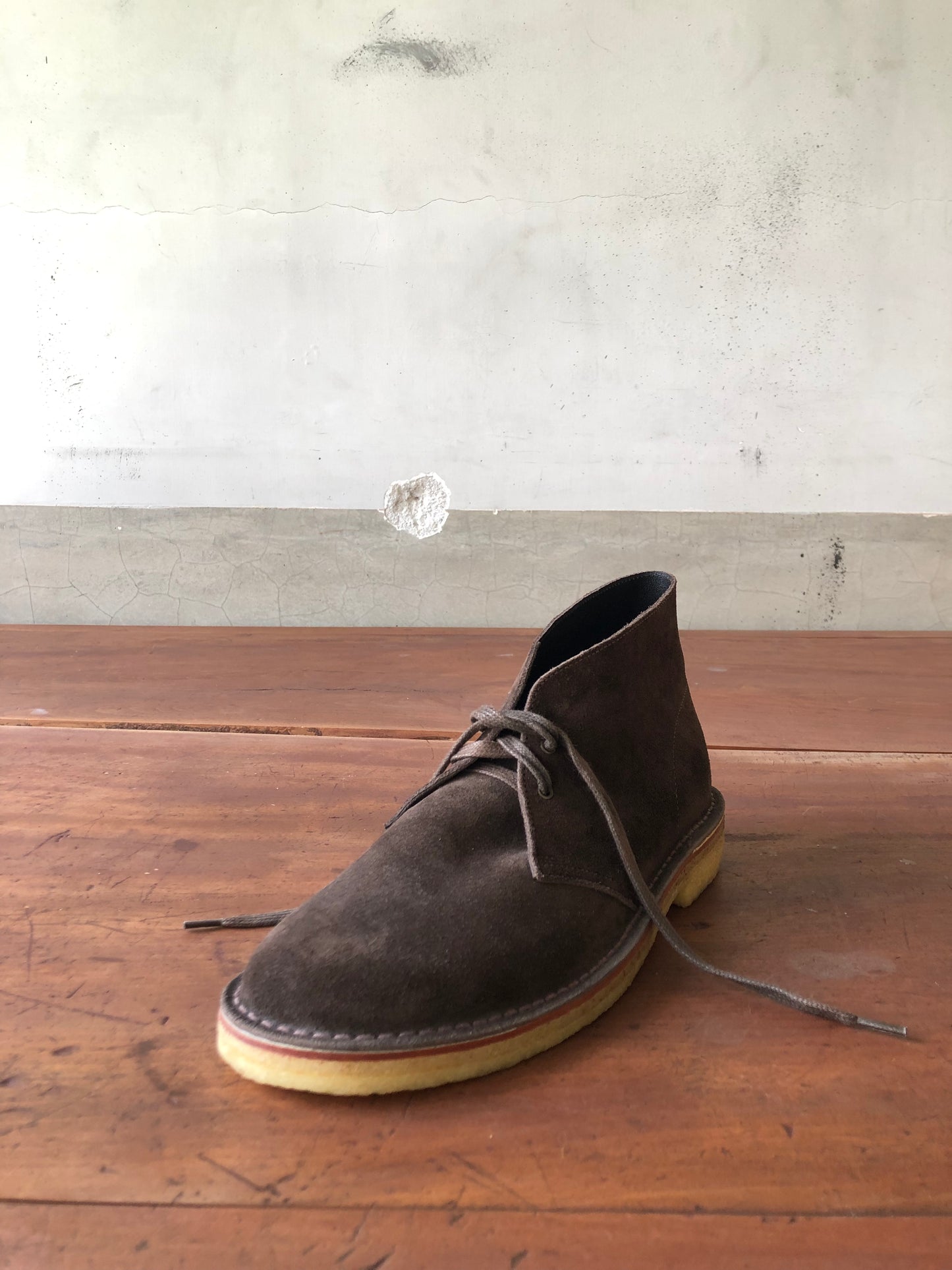 NPS 2eyelets desert chukka / dark brown / size 7