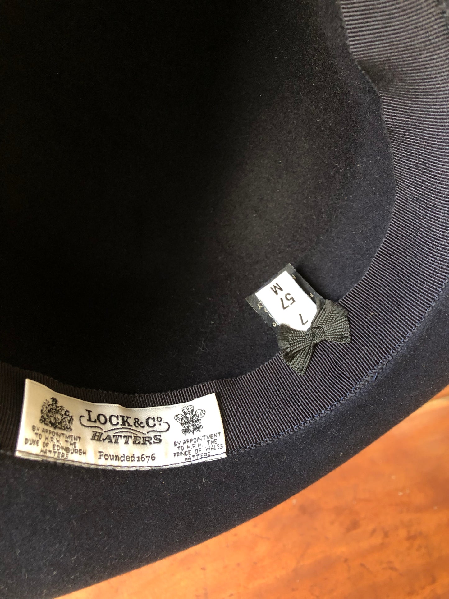 Lock rollable felt hat for lady