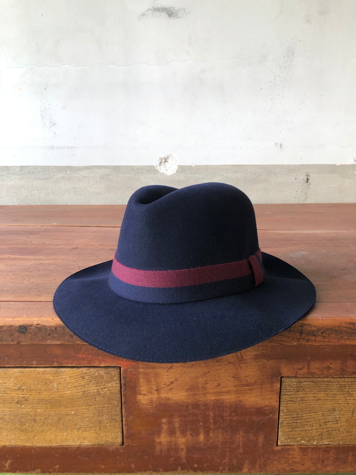 Lock rollable felt hat for lady