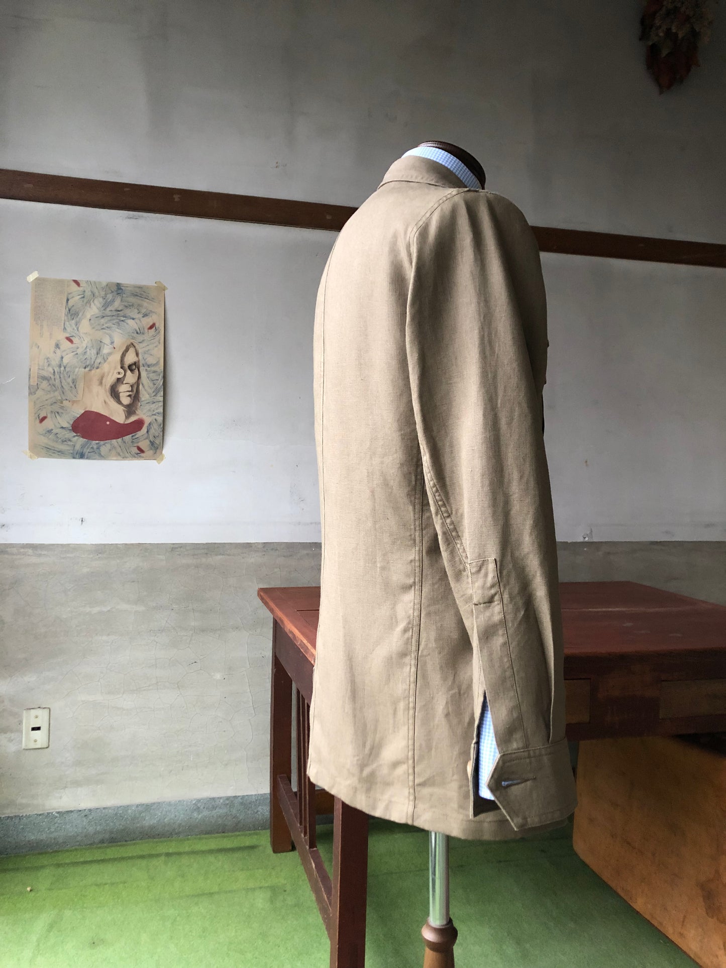 LES LESTON Linen safari