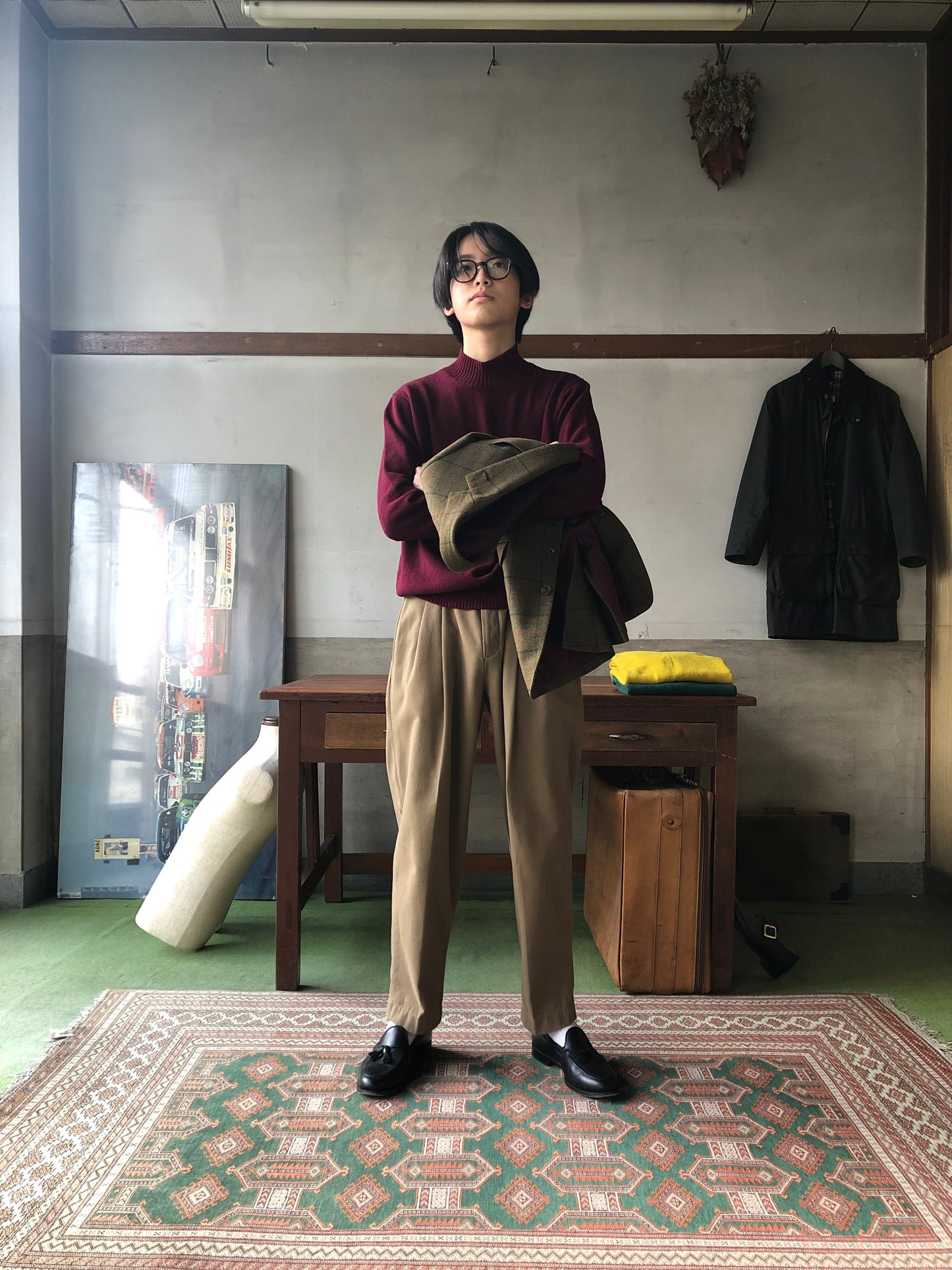 MARS lambs woll mock-neck