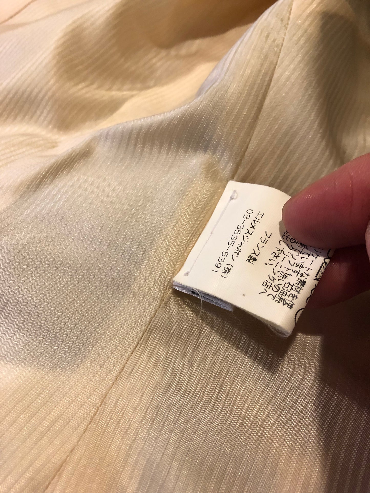 Hermès silk no sleeve jacket for lady