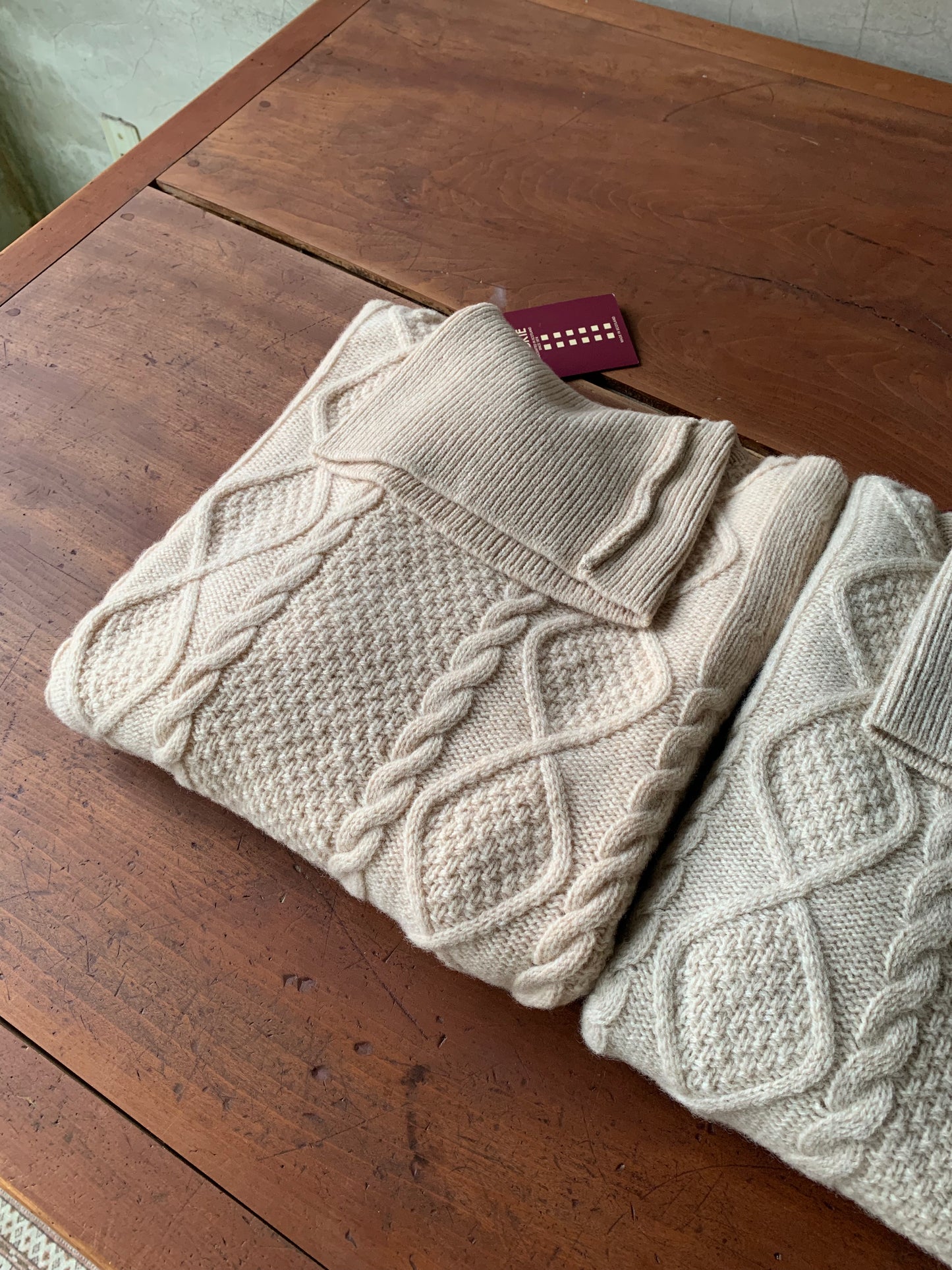 William lockie ARRAN Roll-neck for Lady