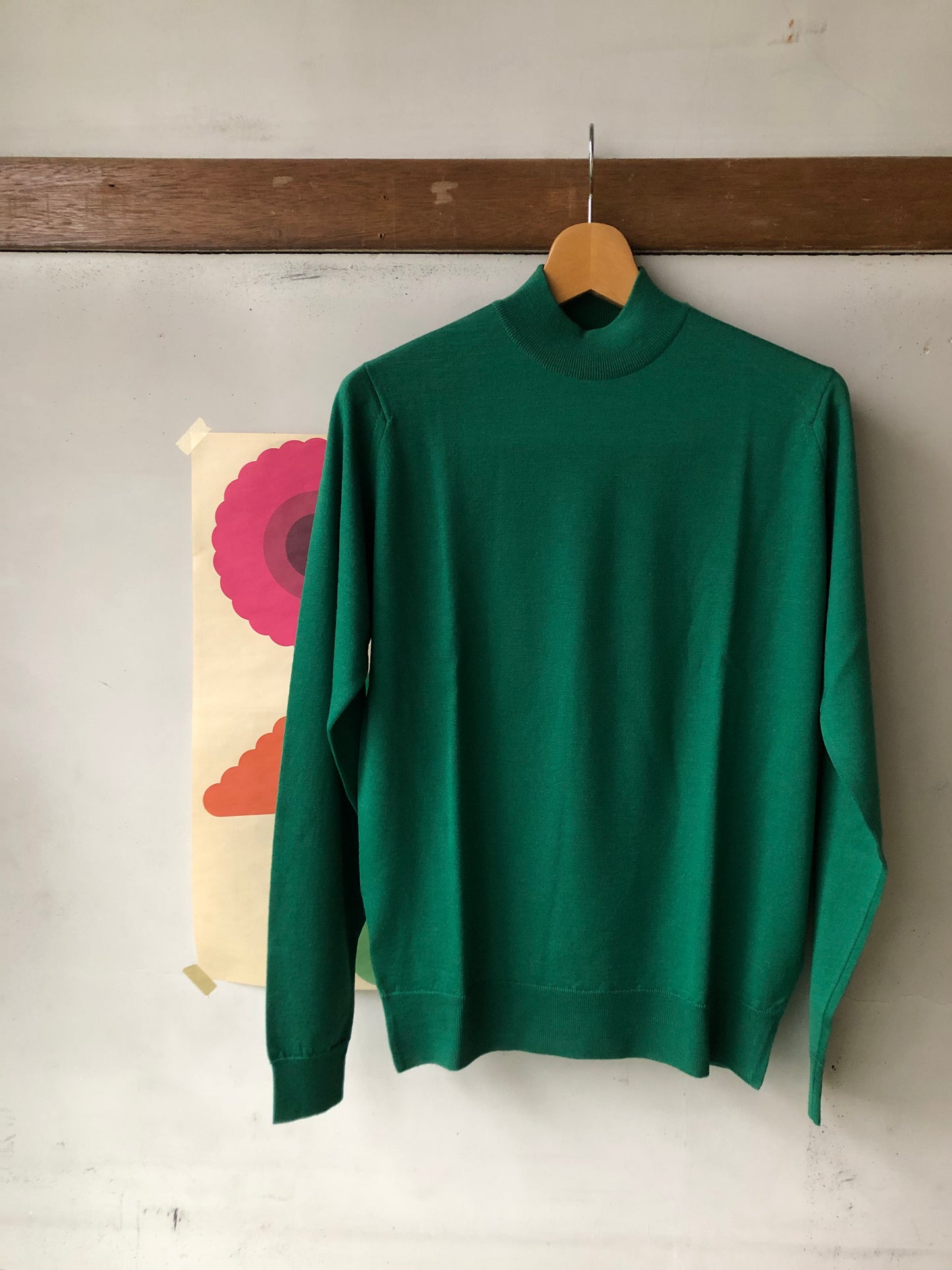 John Smedley mock neck / 30G