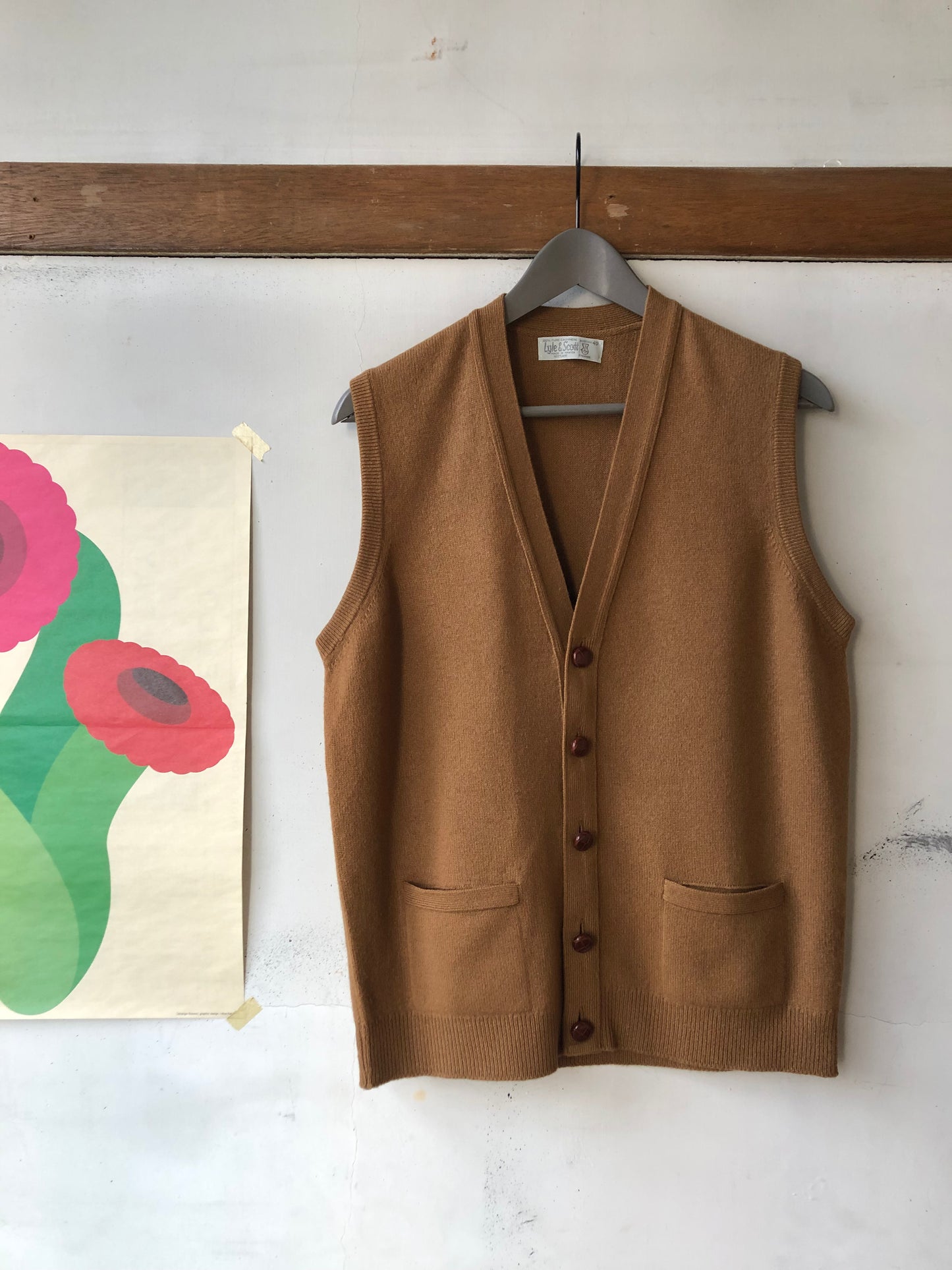 Lyle & Scott cashmere waistcoat