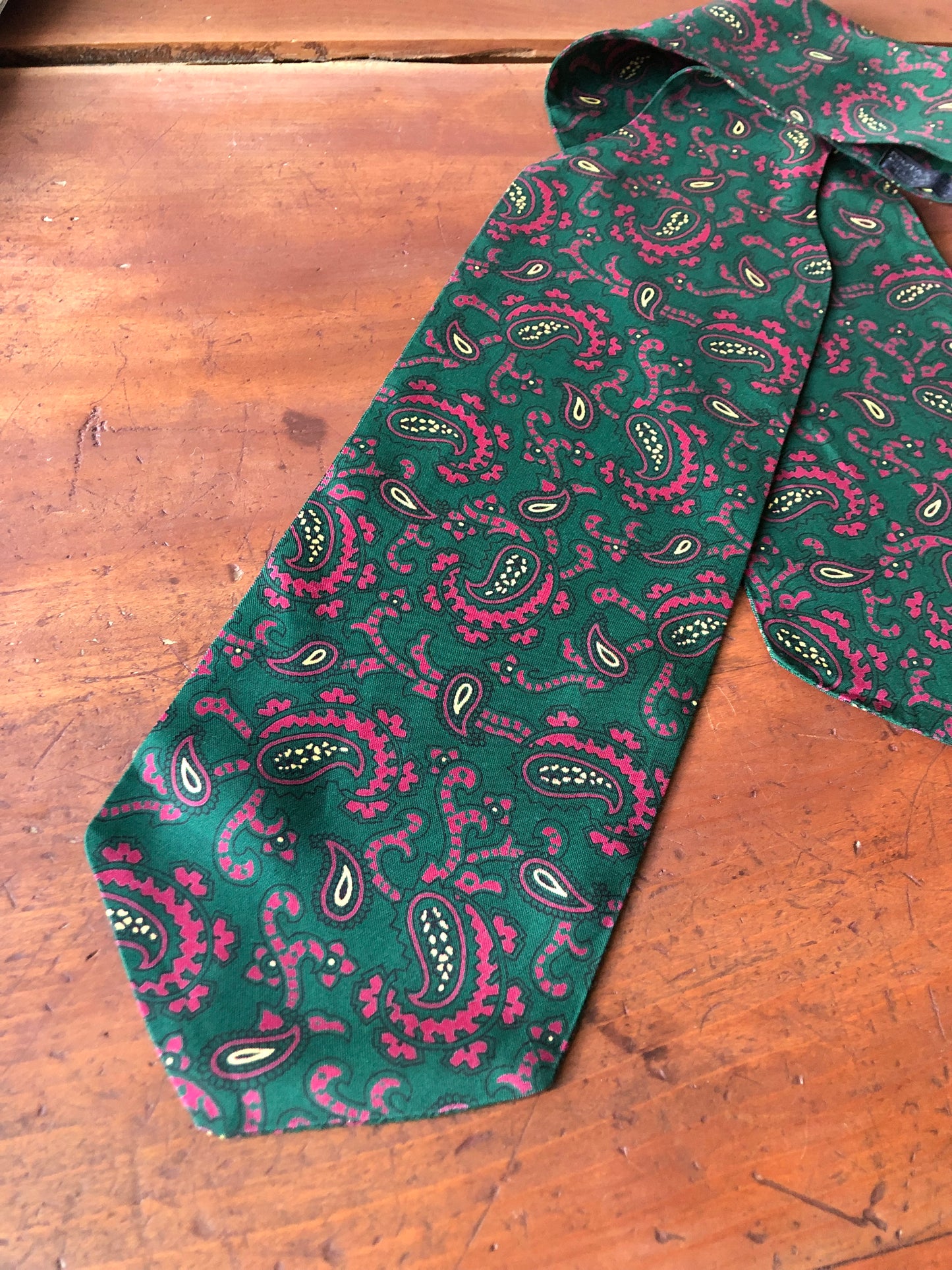 TOOTAL 60s rayon paisley scarf