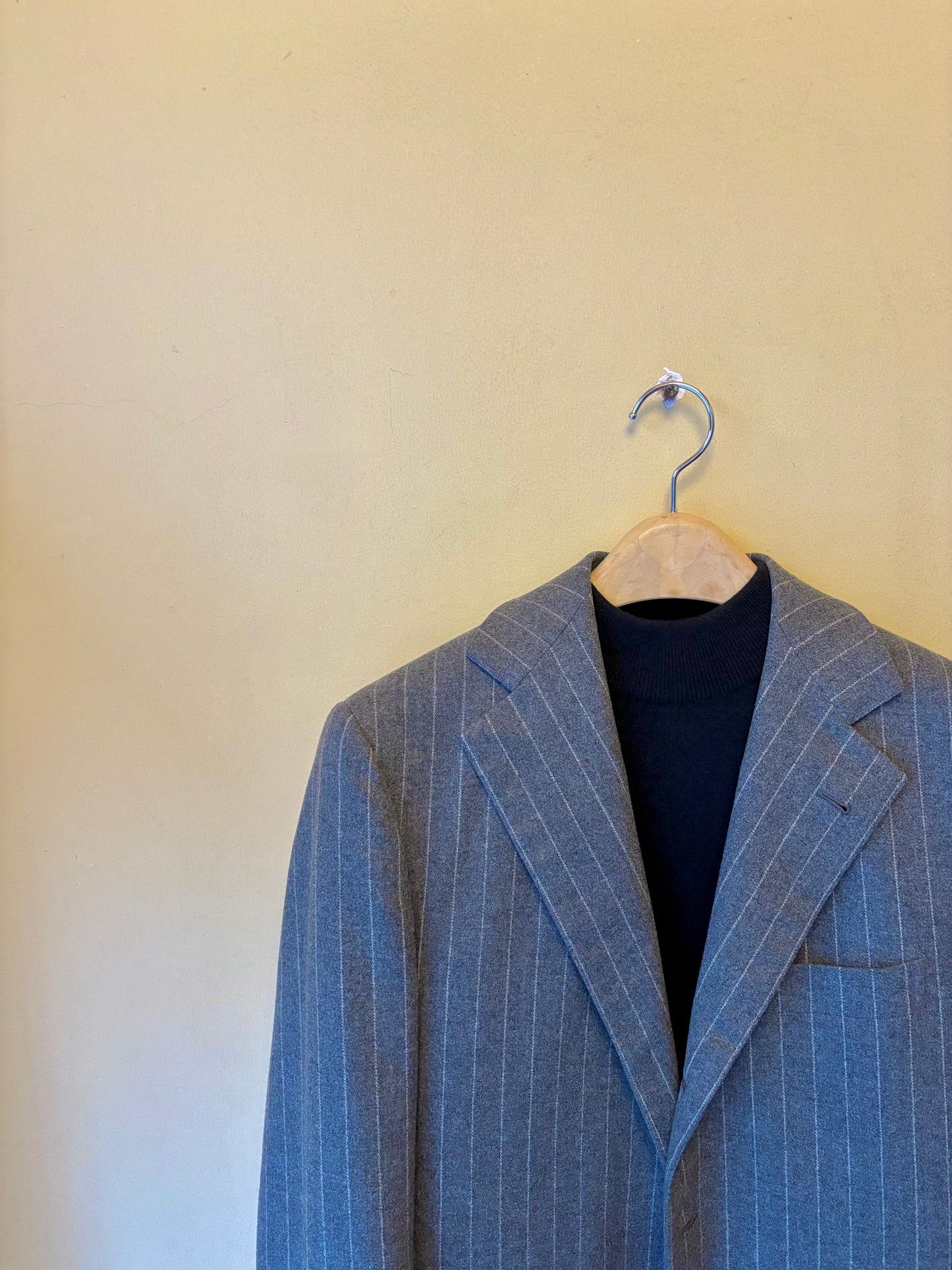 Ballantyne Cashmere Black Mockneck / SMALL