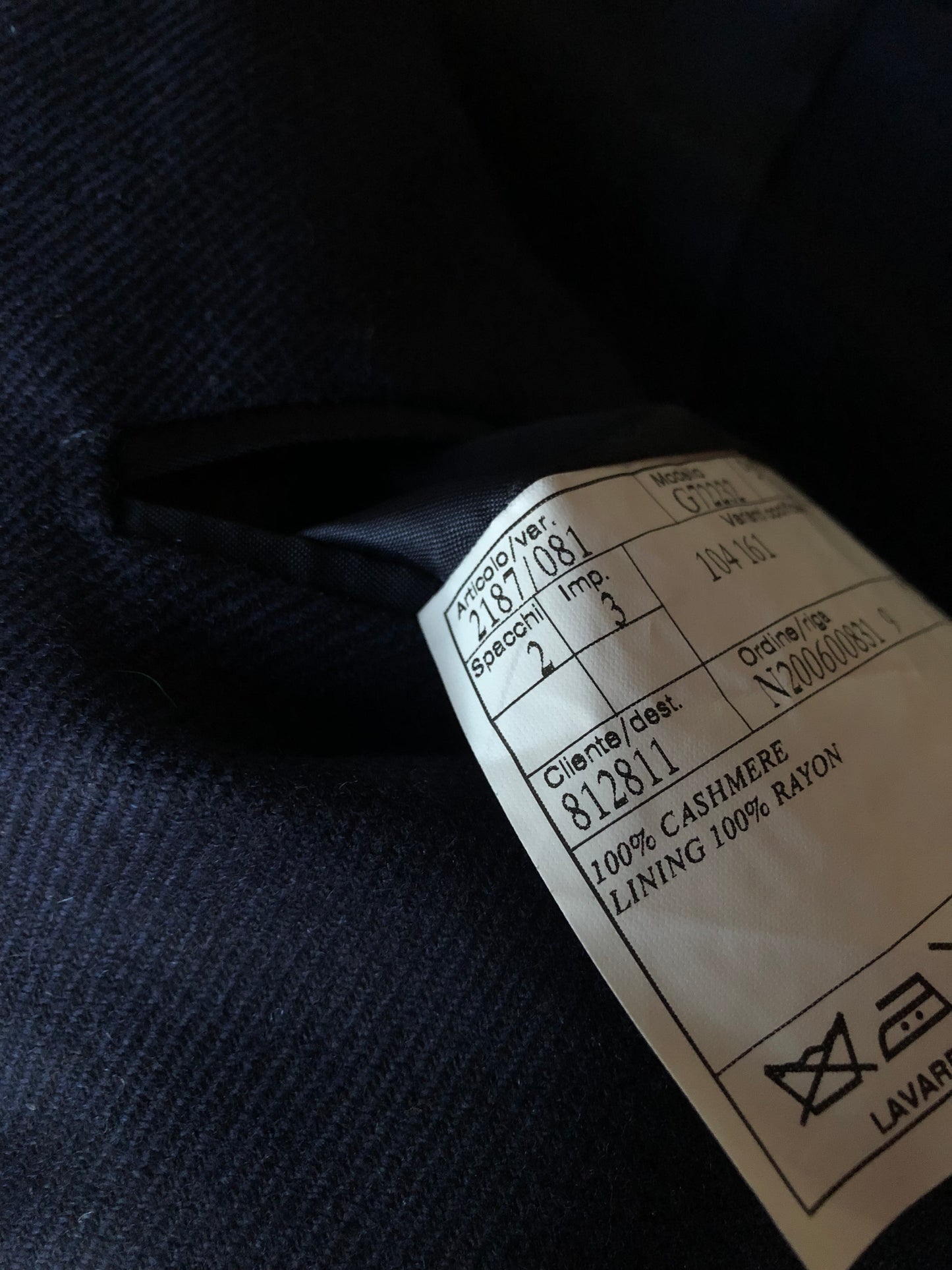 Belvest 100% cashmere 2 patch pocket 3roll2 jacket only