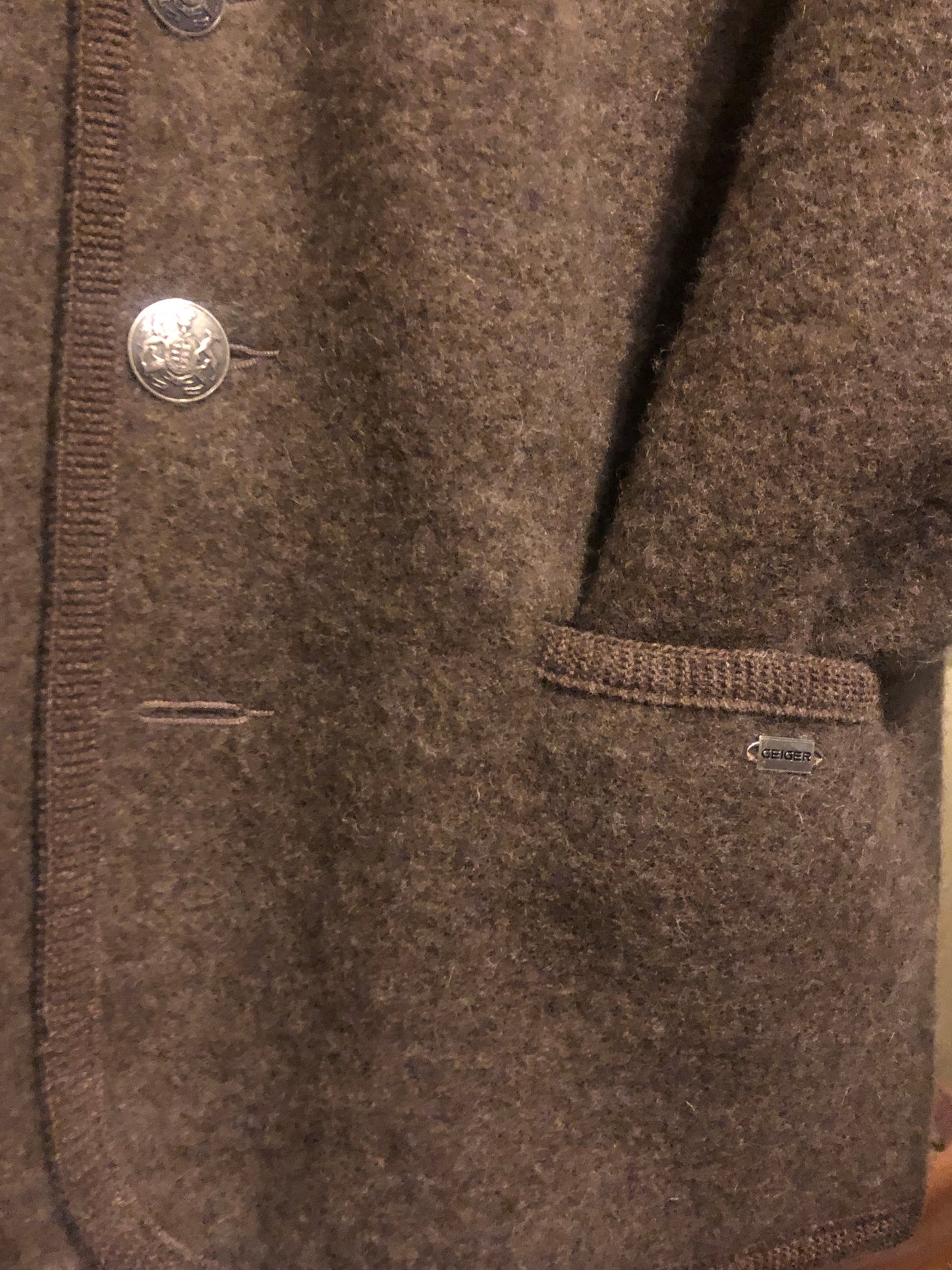 GEIGER Austrian traditional boiled wool jacket
