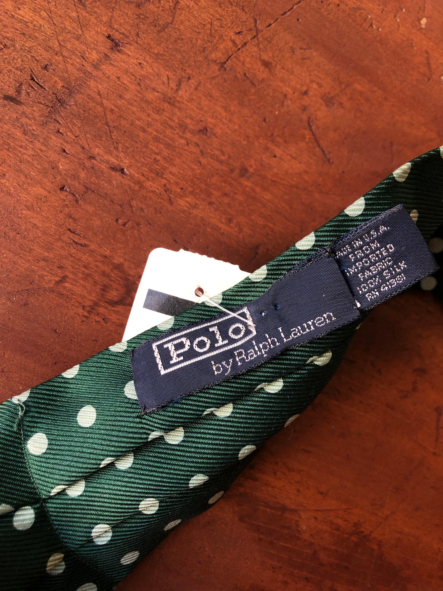 Polo by Ralph Lauren spotty ascot tie